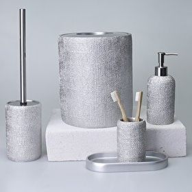 Selim Natural 3 Parça Gümüş Banyo Seti