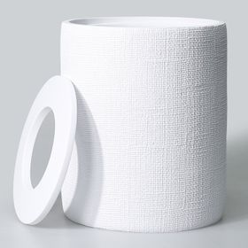 Selim Natural Beyaz Çöp Kovası