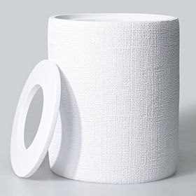 Selim Natural Beyaz Çöp Kovası