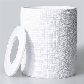Selim Natural Beyaz Çöp Kovası
