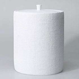 Selim Natural Beyaz Çöp Kovası