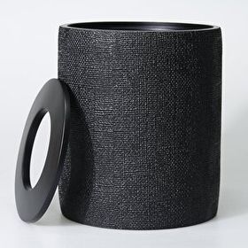 Selim Natural Siyah Çöp Kovası