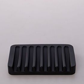Selim Smooth Siyah Katı Sabunluk