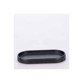 Selim Tiny Oval Siyah Tepsi