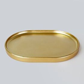 Selim Victoria Büyük Altın Oval Tepsi