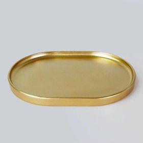 Selim Victoria Büyük Altın Oval Tepsi