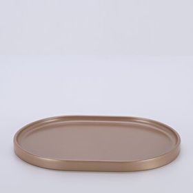 Selim Victoria Büyük Vizon Oval Tepsi