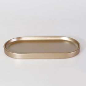 Selim Victoria Küçük Vizon Oval Tepsi