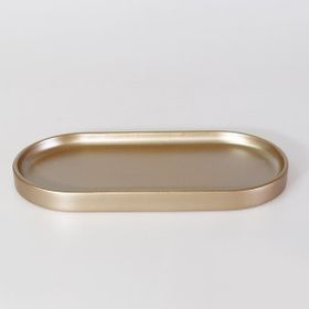 Selim Victoria Küçük Vizon Oval Tepsi