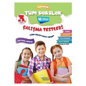 Selimer Yayınları 3. Sınıf Tüm Dersler Çalışma Testleri