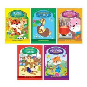 Selimer Yayınları Mini Hayvan Hikayeleri 5 Kitap Takım