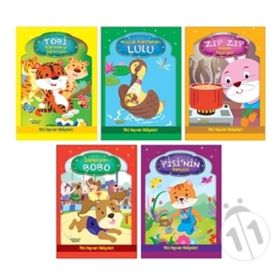 Selimer Yayınları Mini Hayvan Hikayeleri 5 Kitap Takım
