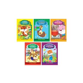 Selimer Yayınları Mini Hayvan Hikayeleri 5 Kitap Takım