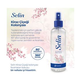 Selin 100 ml Kiraz Çiçeği Kolonyası