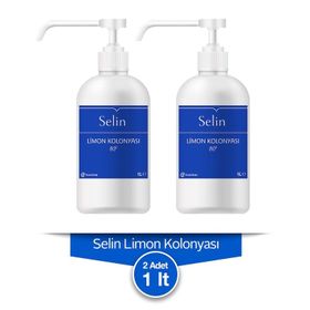 Selin 2x1 lt Pompalı Limon Kolonyası