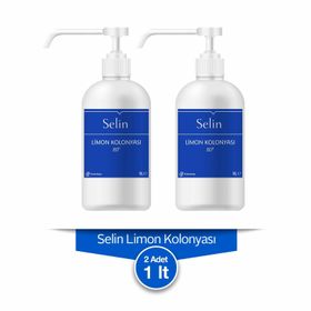 Selin 2x1 lt Pompalı Limon Kolonyası
