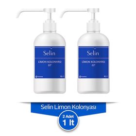 Selin 2x1 lt Pompalı Limon Kolonyası
