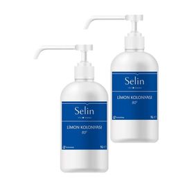 Selin 2x1 lt Pompalı Limon Kolonyası