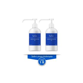 Selin 2x1 lt Pompalı Limon Kolonyası