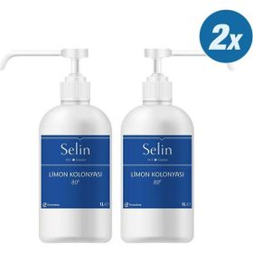 Selin 2x1 lt Pompalı Limon Kolonyası