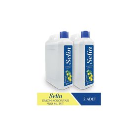Selin 2x900 ml Bidon Limon Kolonyası