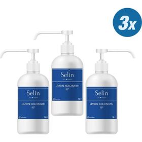 Selin 3x1 lt Pompalı Limon Kolonyası