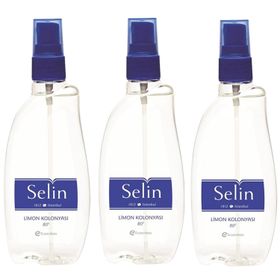 Selin 3x150 ml Sprey Limon Kolonyası