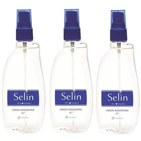 Selin 3x150 ml Sprey Limon Kolonyası