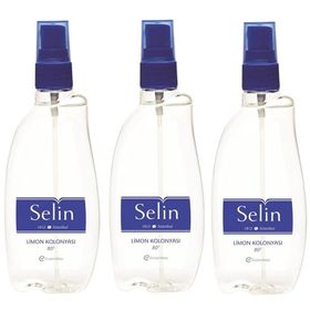 Selin 3x150 ml Sprey Limon Kolonyası
