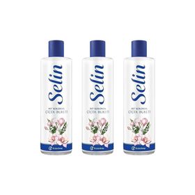 Selin 3x400 ml Pet Şişe Çiçek Buketi Kolonyası