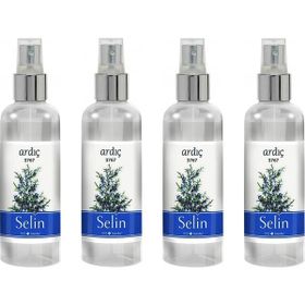 Selin 4×100 ml Ardıç Sprey Parfümlü Kolonya