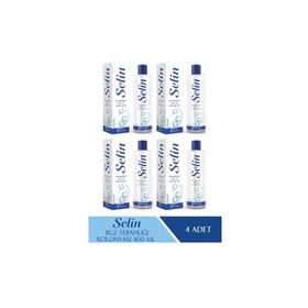Selin 4×400 ml Parfümlü Kolonya Buz Ferahlığı