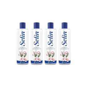 Selin 4x400 ml Pet Şişe Çiçek Buketi Kolonyası