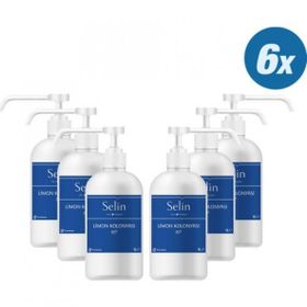 Selin 6x1 lt Pompalı Limon Kolonyası