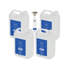 Selin 80 Derece 4x5 lt Limon Kolonyası + 200 ml Limon Kolonya + Huni