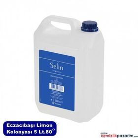 Selin 80 Derece 5 lt Limon Kolonyası