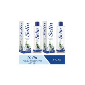Selin Ardıç 2x400 ML Parfümlü Kolonya