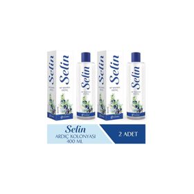 Selin Ardıç 2x400 ML Parfümlü Kolonya
