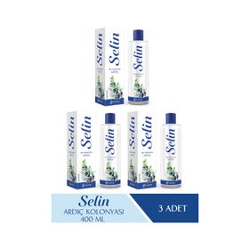 Selin Ardıç 3x400 ML Parfümlü Kolonya