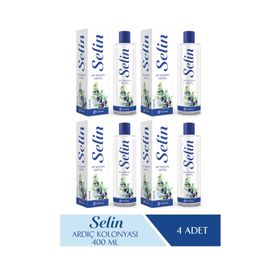 Selin Ardıç 4x400 ML Parfümlü Kolonya