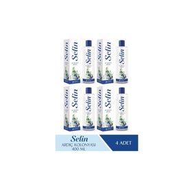Selin Ardıç 4x400 ML Parfümlü Kolonya