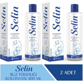 Selin Buz Ferahlığı 2x400 ml Kolonya