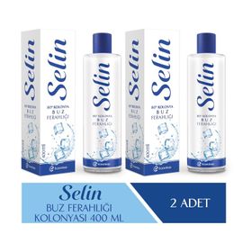 Selin Buz Ferahlığı 2x400 ml Kolonya