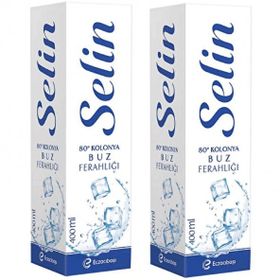 Selin Buz Ferahlığı 2x400 ml Kolonya