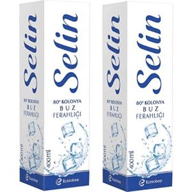 Selin Buz Ferahlığı 2x400 ml Kolonya