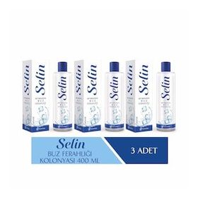 Selin Buz Ferahlığı 3x400 ml Kolonya