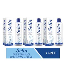 Selin Buz Ferahlığı 3x400 ml Kolonya