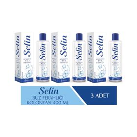 Selin Buz Ferahlığı 3x400 ml Kolonya