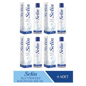 Selin Buz Ferahlığı 4x400 ml Kolonya