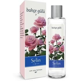 Selin Cam Şişe Bahçe Gülü 180 ml Kolonya